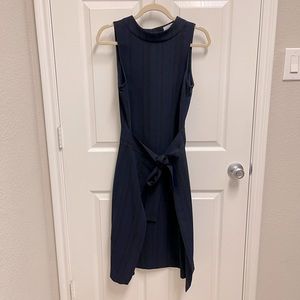 Veronika Maine Navy and Black Dress